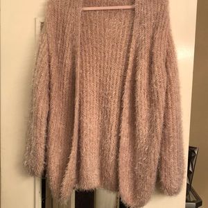 Mauve’s Sweater brand new without tags fuzzy came from impressions boutique